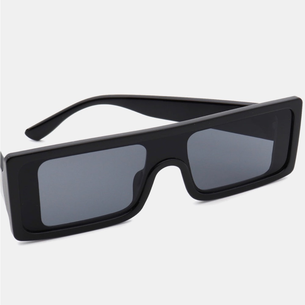 Polycarbonate Frame Rectangle Sunglasses - Picture 8 of 11